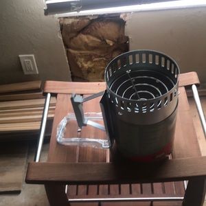 Weber fire starter for bbq